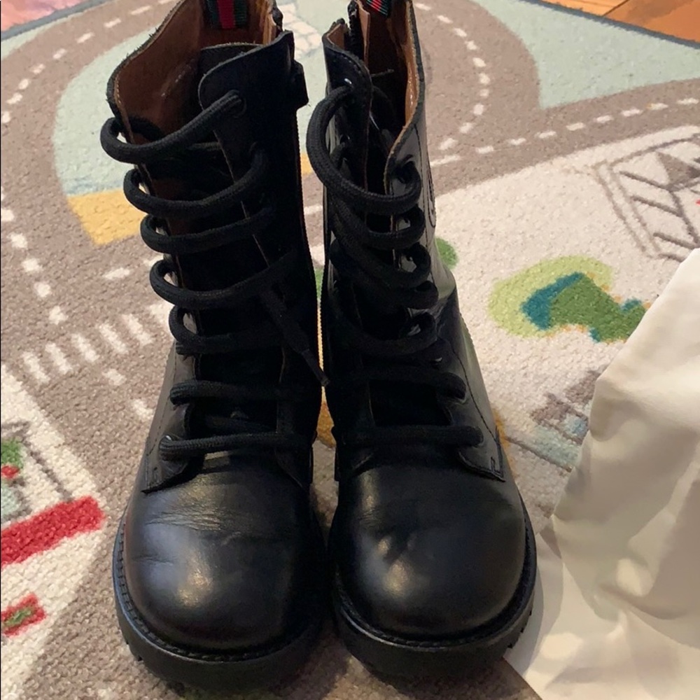 Gucci Leather Boots